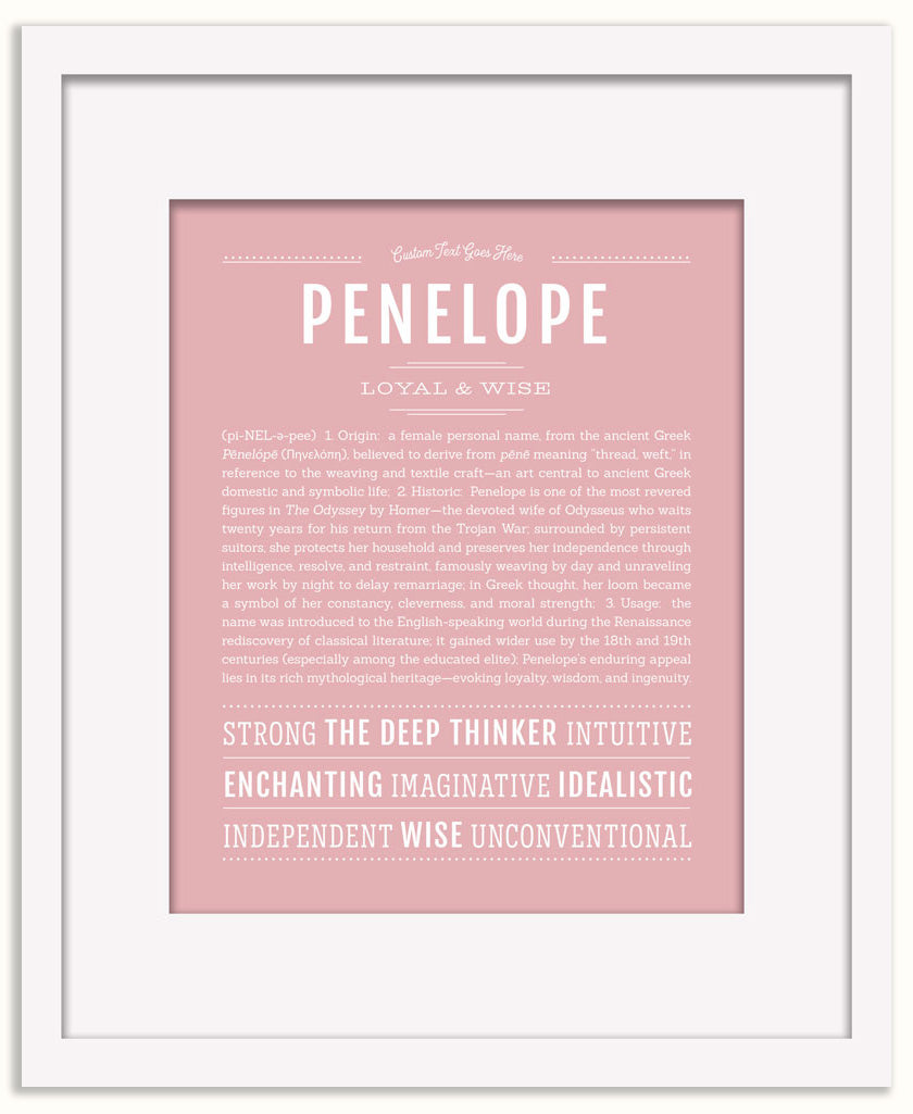 Penelope | Name Art Print