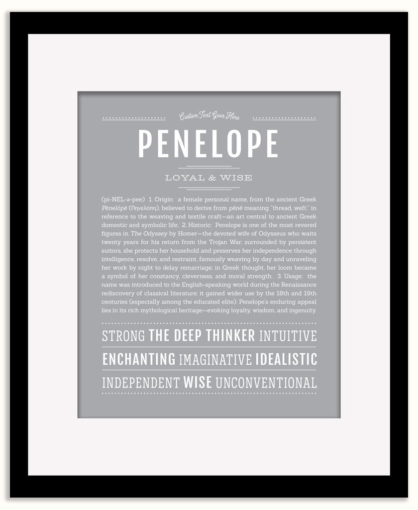 Penelope | Name Art Print