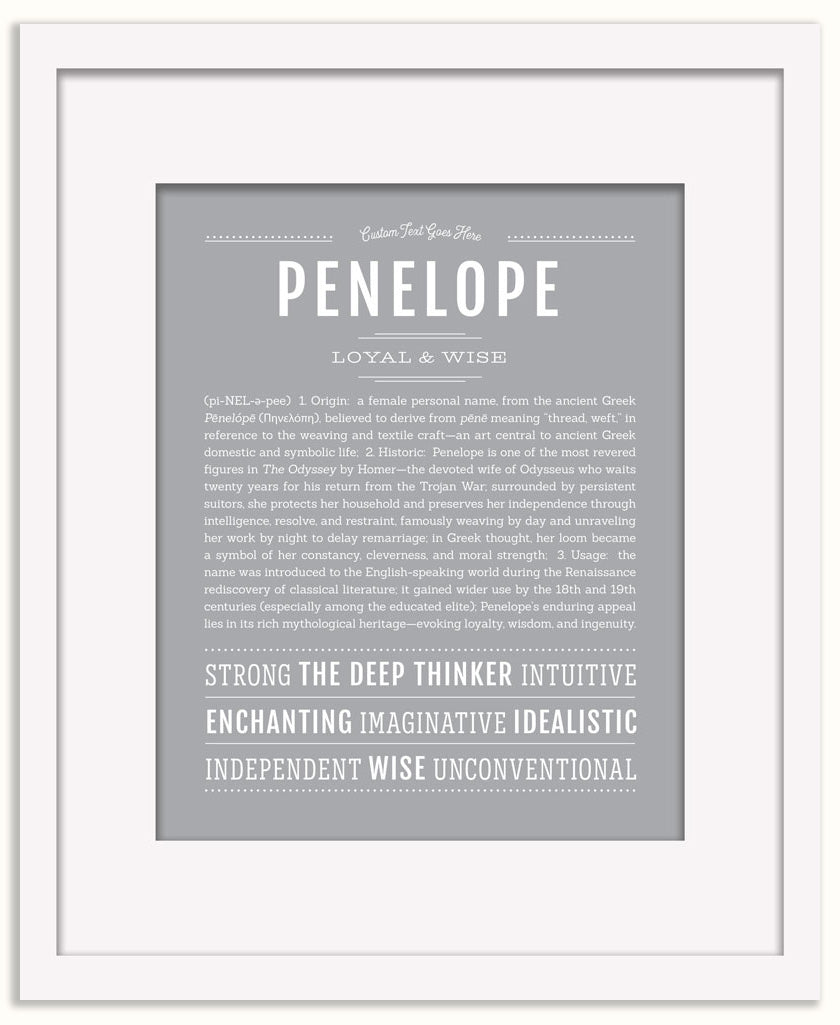 Penelope | Name Art Print