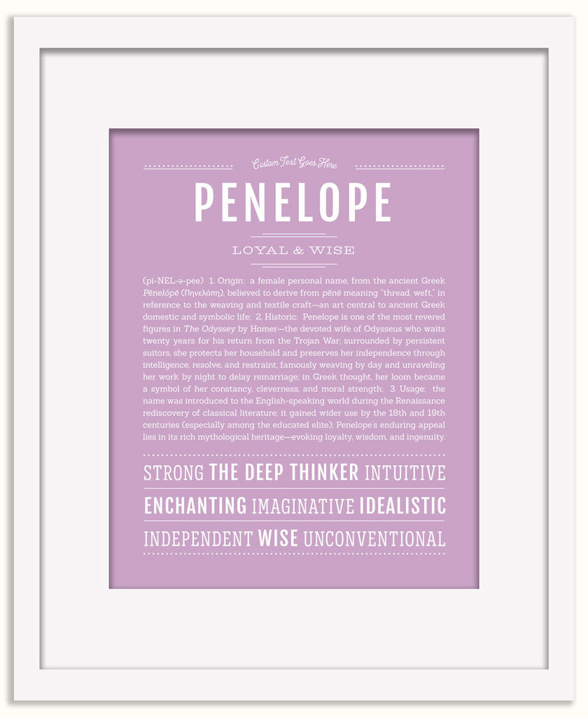 Penelope | Name Art Print