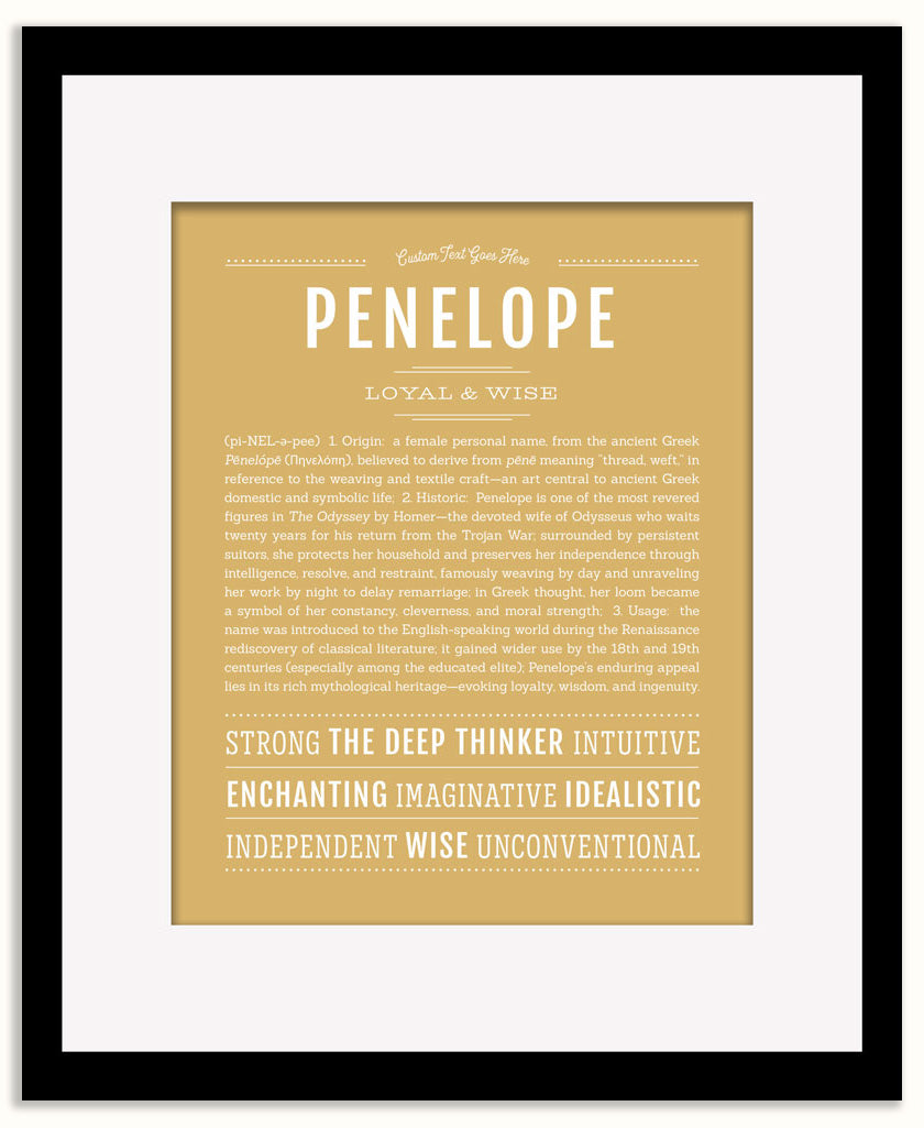 Penelope | Name Art Print