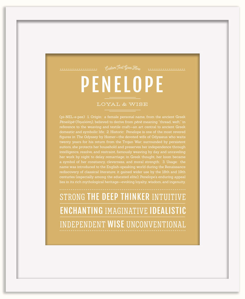 Penelope | Name Art Print