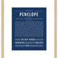 Penelope | Name Art Print