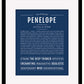 Penelope | Name Art Print