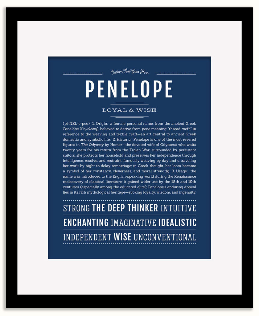 Penelope | Name Art Print