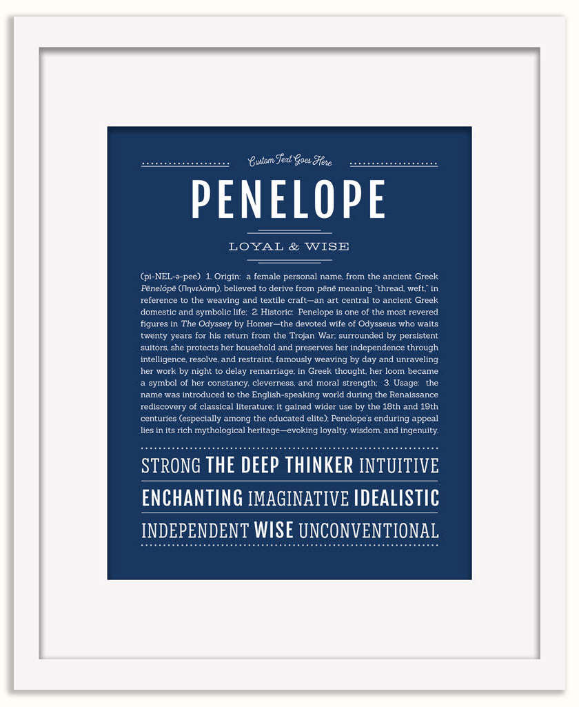 Penelope | Name Art Print