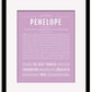 Frame Options | Lilac | Black Frame, Matted