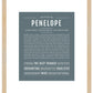 Penelope | Name Art Print