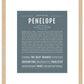 Penelope | Name Art Print