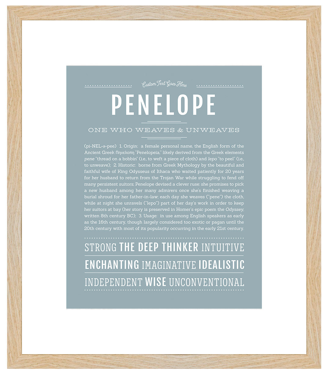 Penelope | Name Art Print