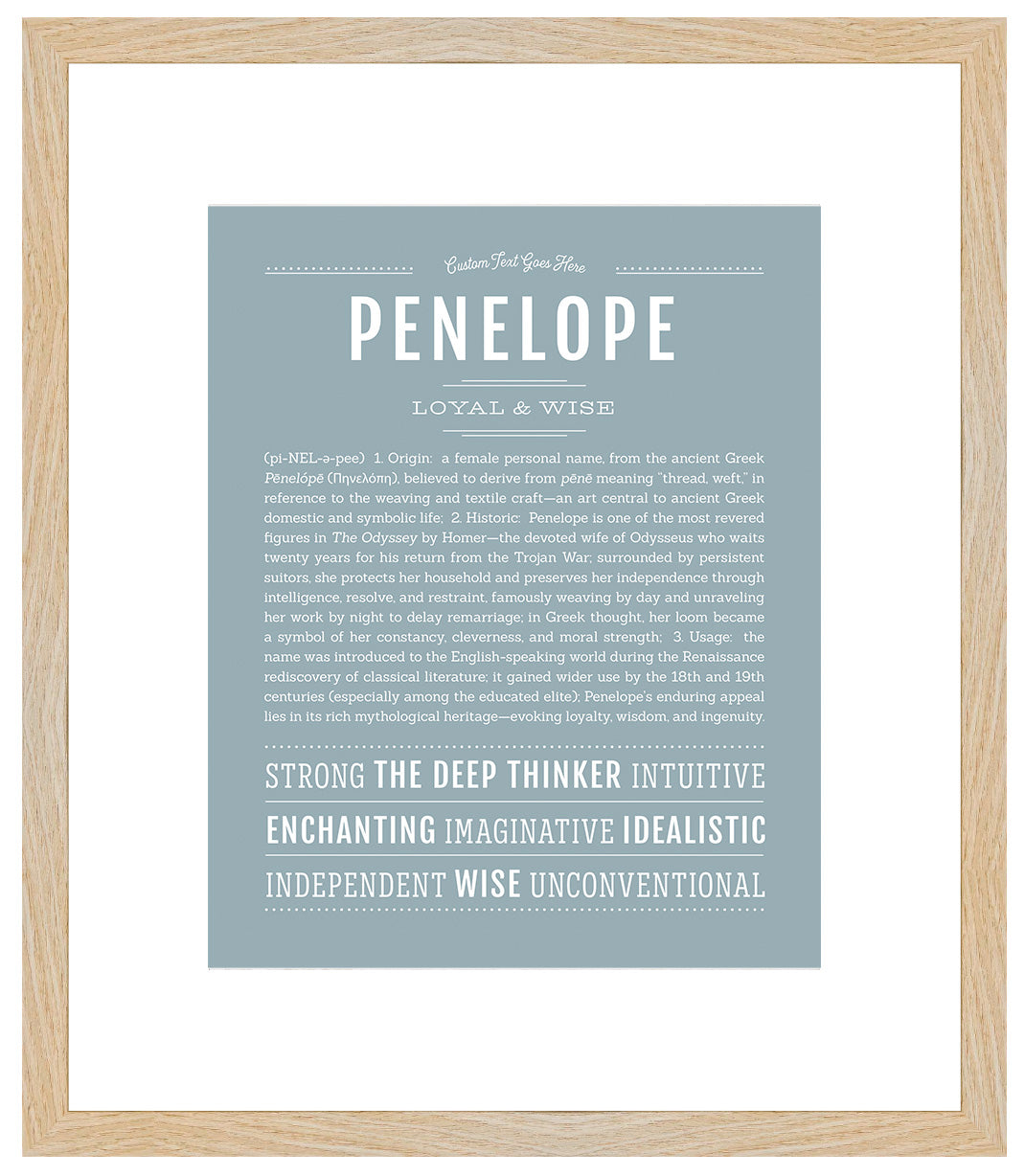 Penelope | Name Art Print
