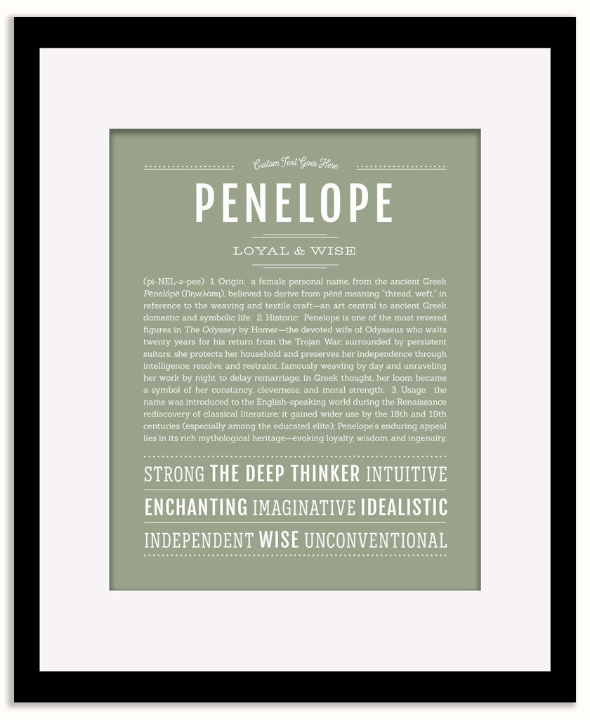 Penelope | Name Art Print