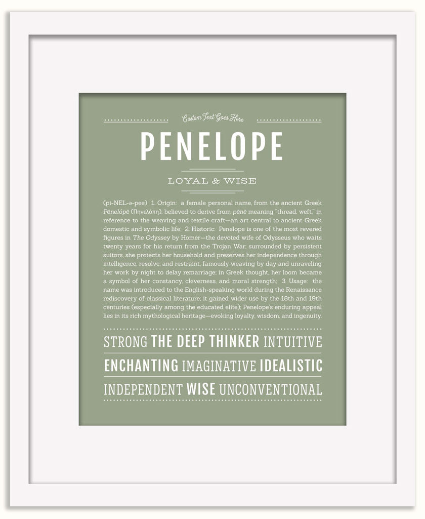 Penelope | Name Art Print