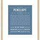 Penelope | Name Art Print