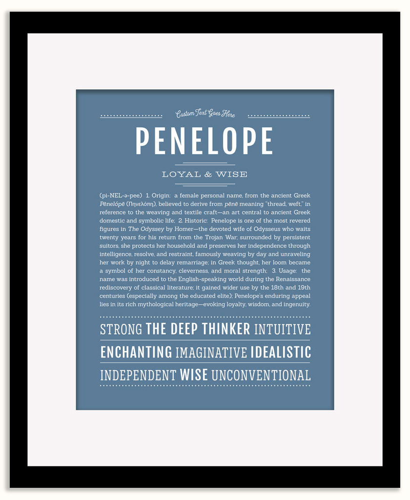 Penelope | Name Art Print