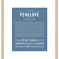 Penelope | Name Art Print