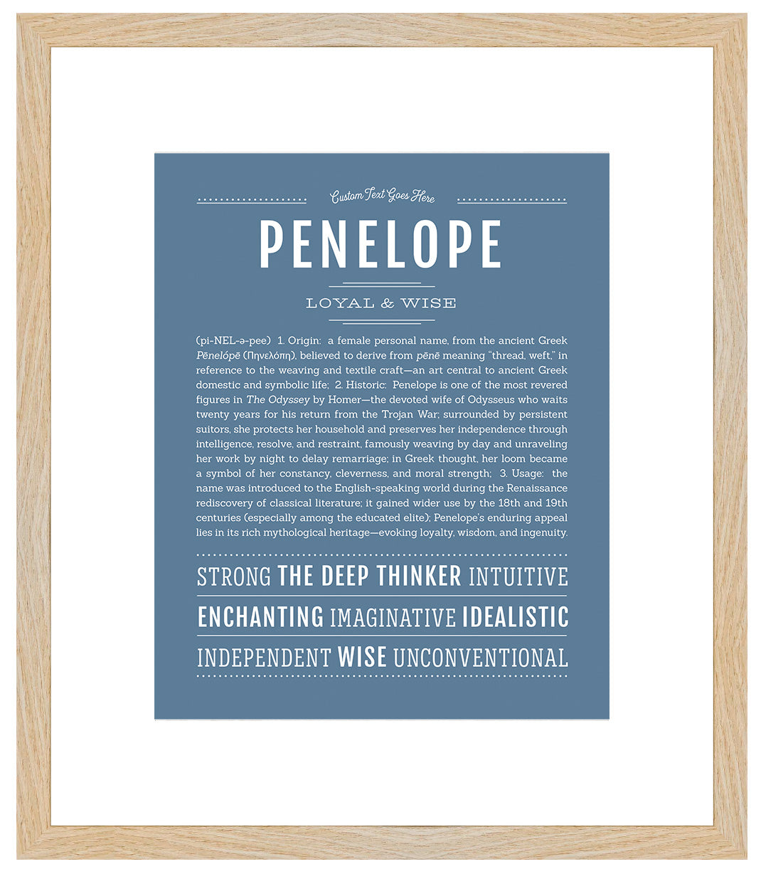 Penelope | Name Art Print