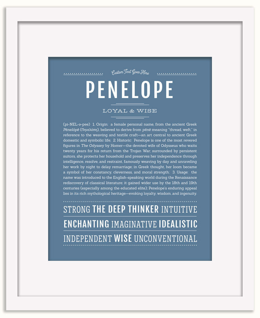 Penelope | Name Art Print