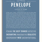 Frame Options | Steele Blue | White Frame, Matted