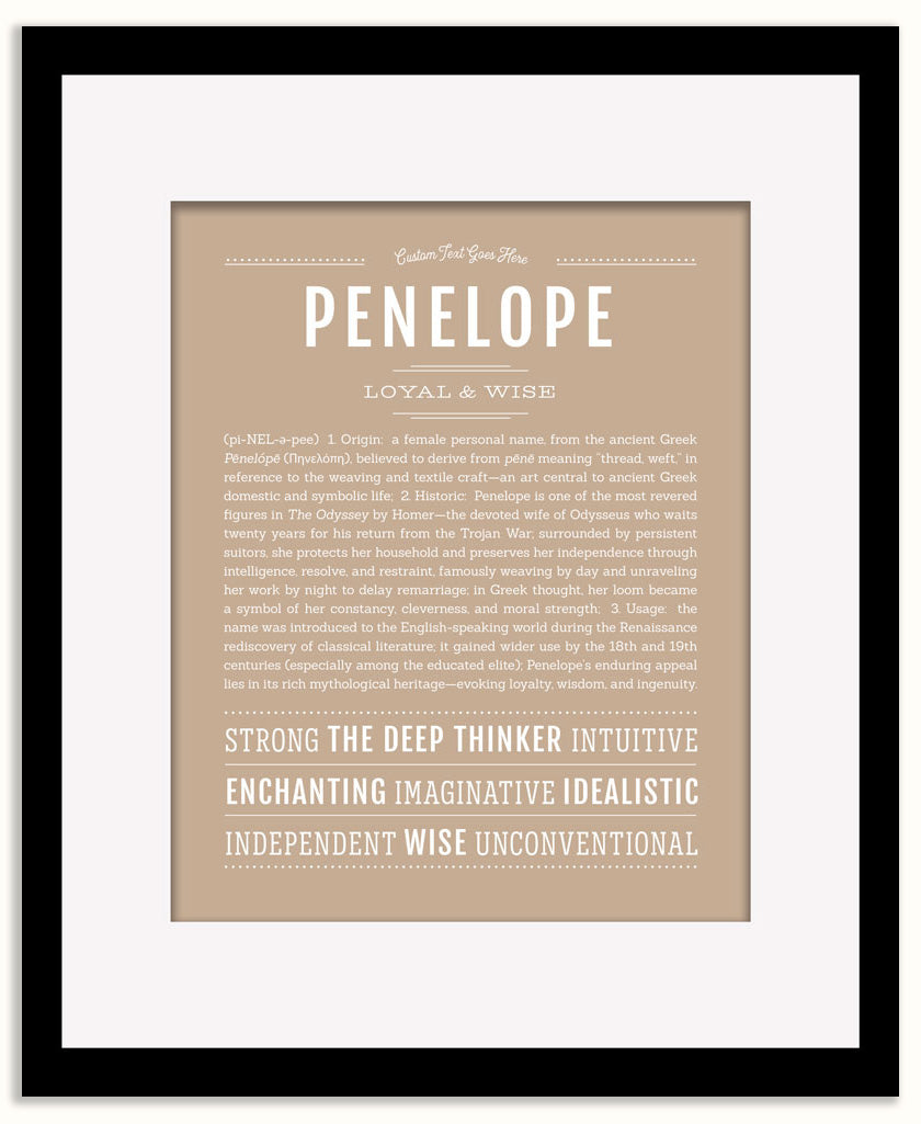 Penelope | Name Art Print