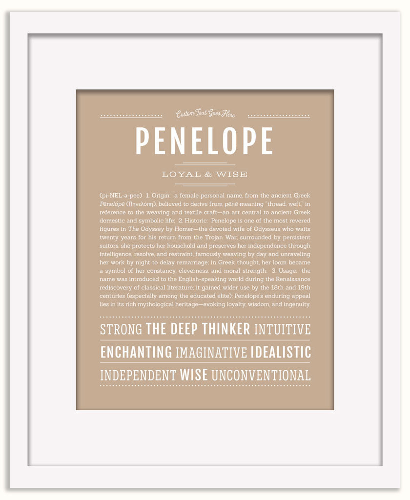 Penelope | Name Art Print