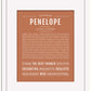 Penelope | Name Art Print