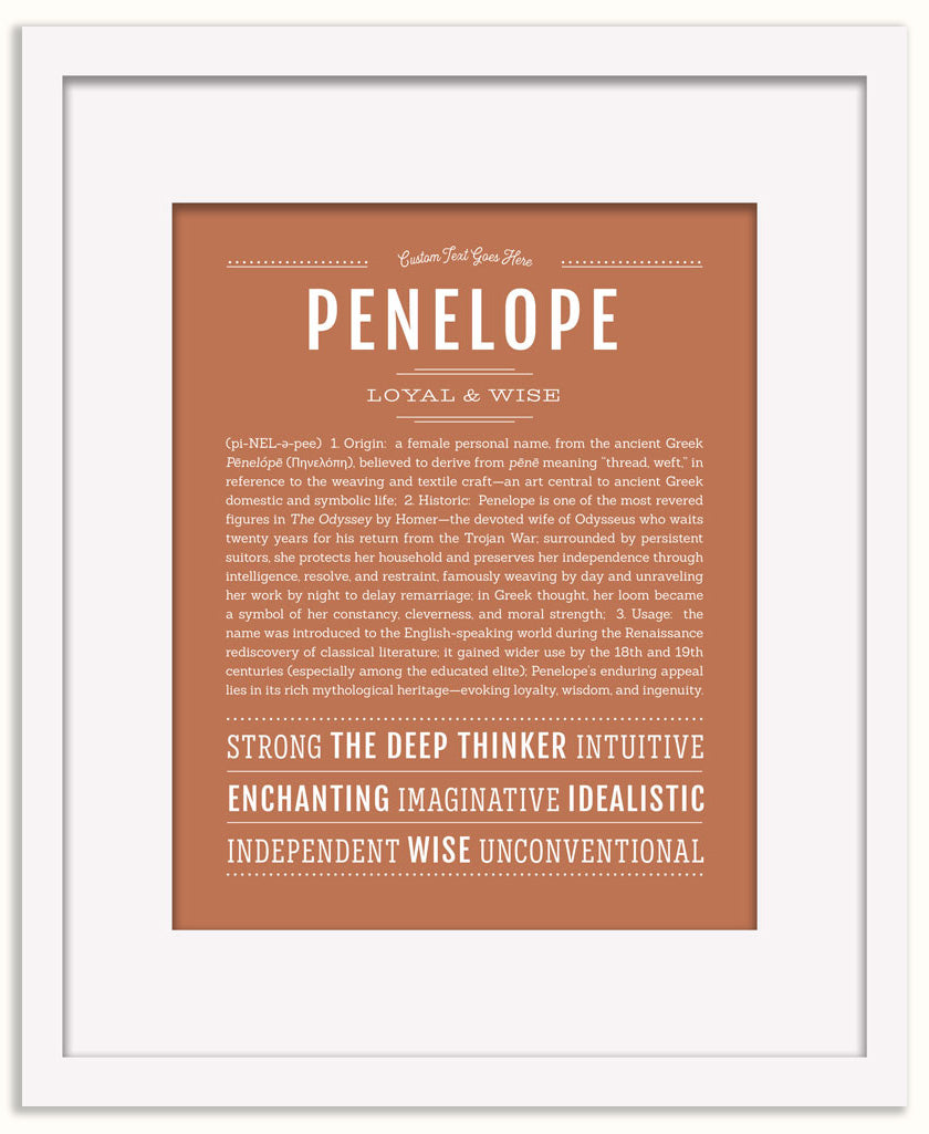 Penelope | Name Art Print