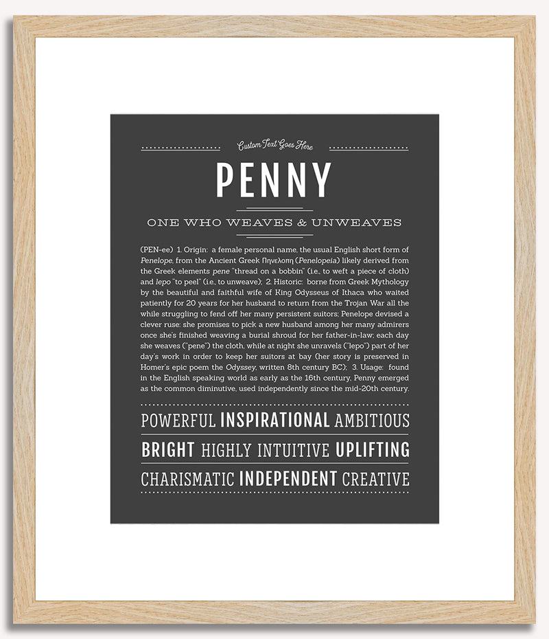 Penny | Name Art Print