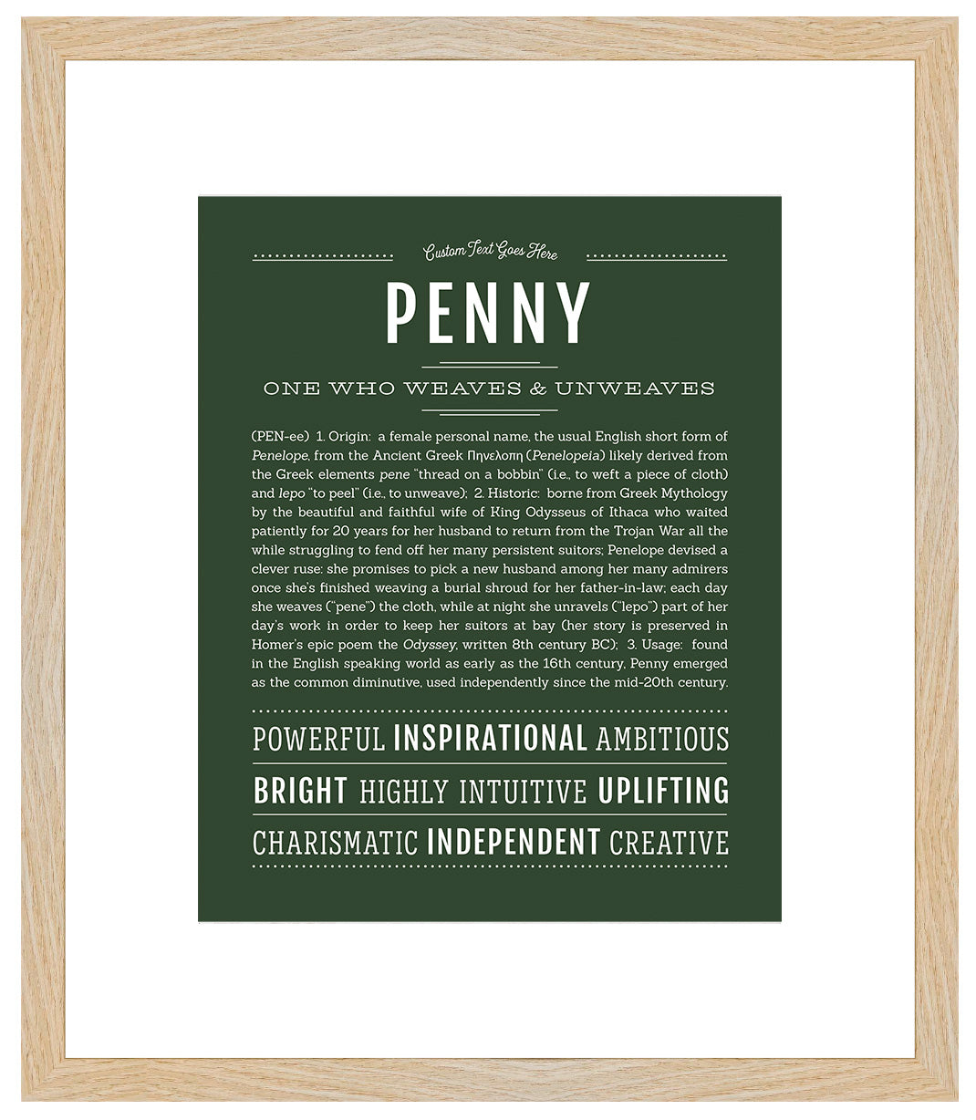 Penny | Name Art Print