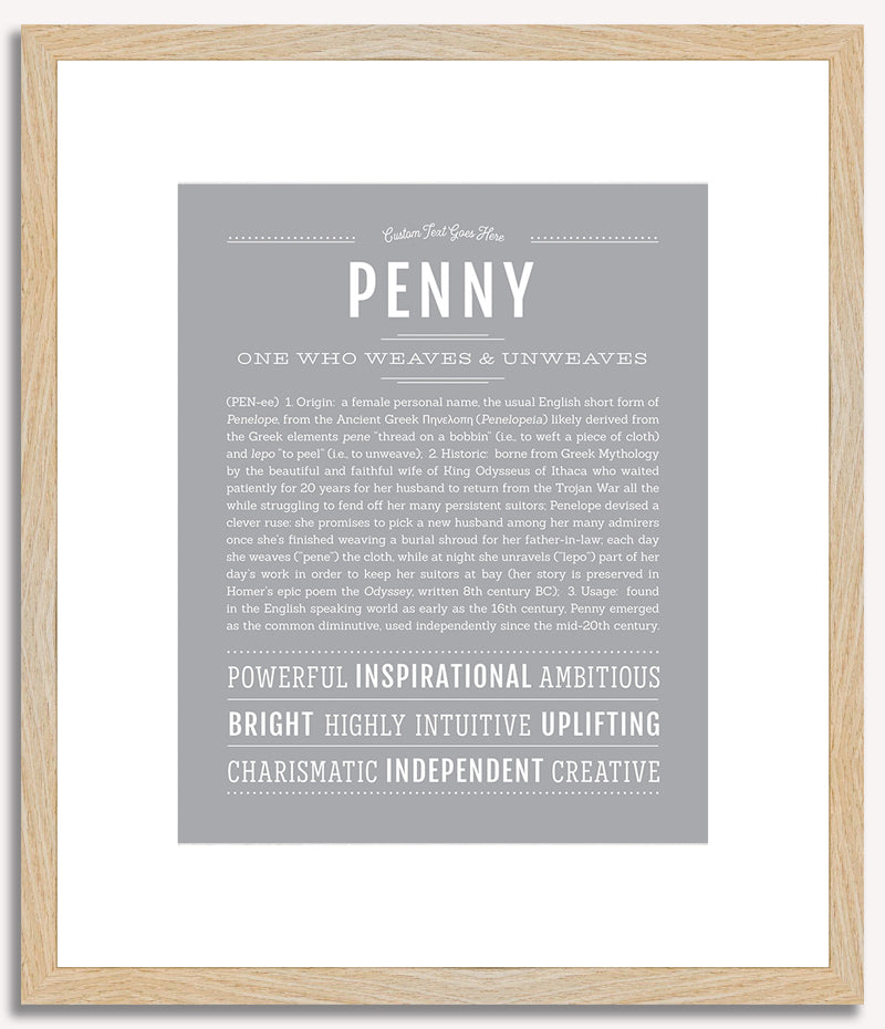 Penny | Name Art Print