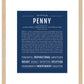 Penny | Name Art Print