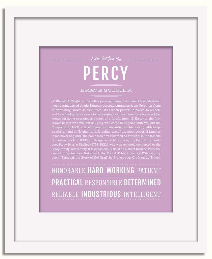 Frame Options | Lilac | White Frame, Matted