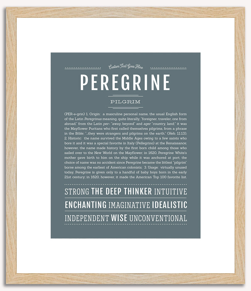 Peregrine | Name Art Print