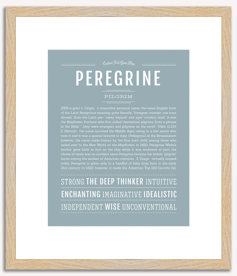 Peregrine | Name Art Print