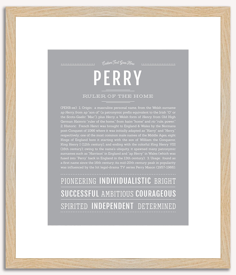 Perry | Name Art Print