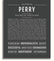 Perry | Name Art Print – Name Stories