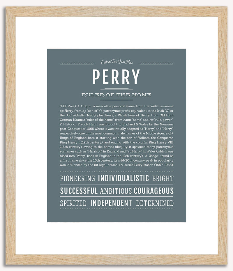 Perry | Name Art Print