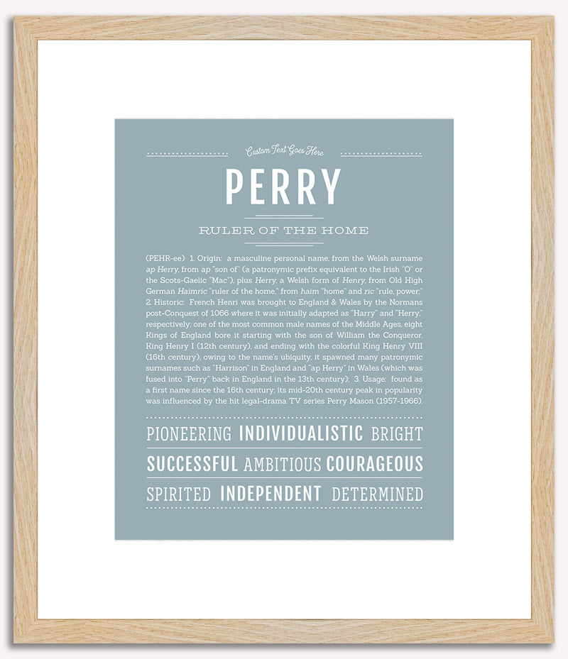 Perry | Name Art Print