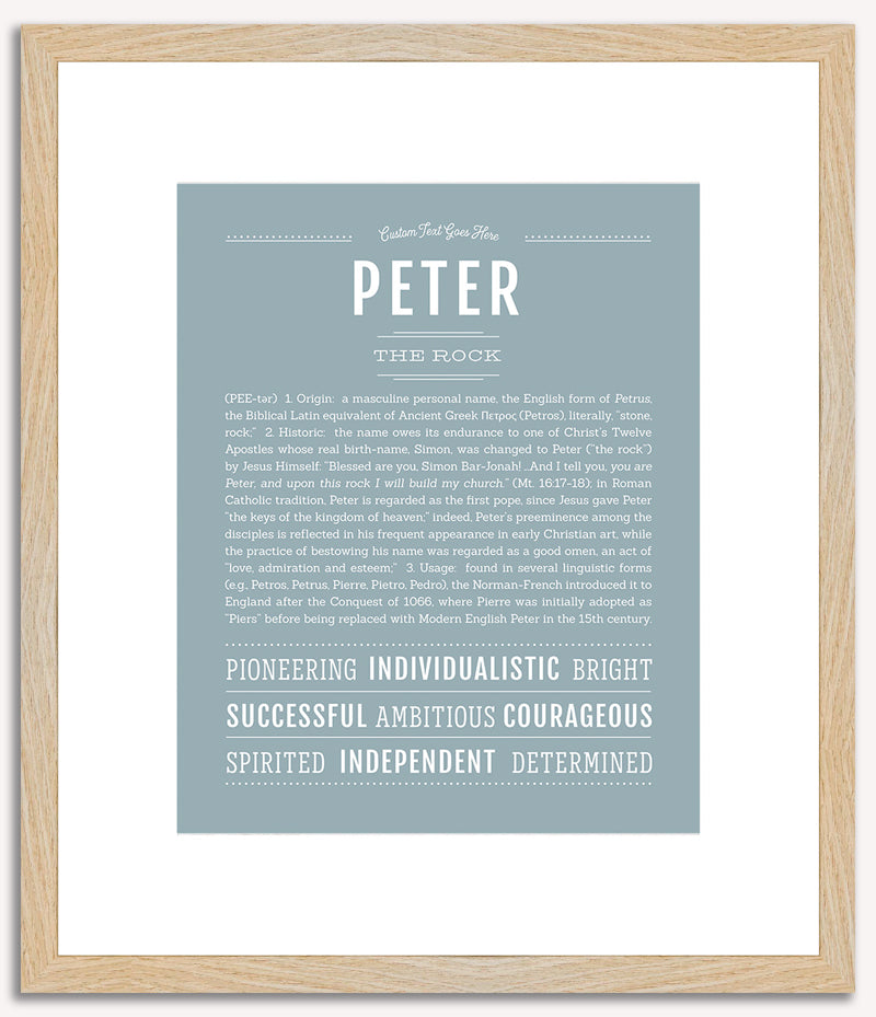 Peter | Name Art Print