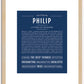 Philip | Name Art Print