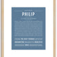 Philip | Name Art Print