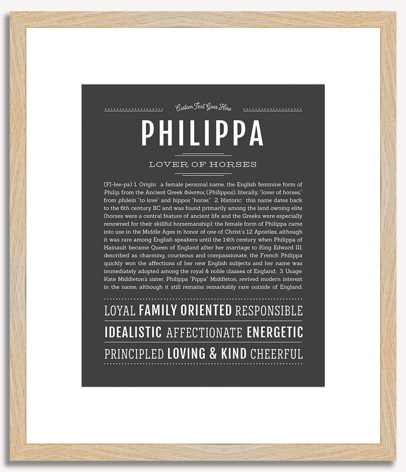 Philippa | Name Art Print