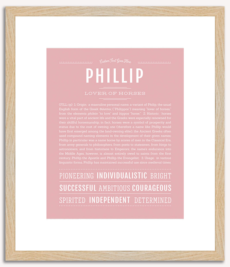 Phillip | Name Art Print