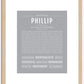 Phillip | Name Art Print