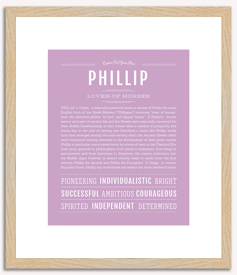 Phillip | Name Art Print