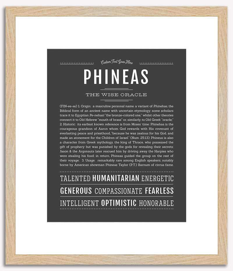 Phineas | Name Art Print