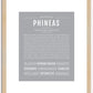 Phineas | Name Art Print