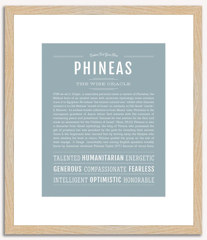 Phineas | Name Art Print