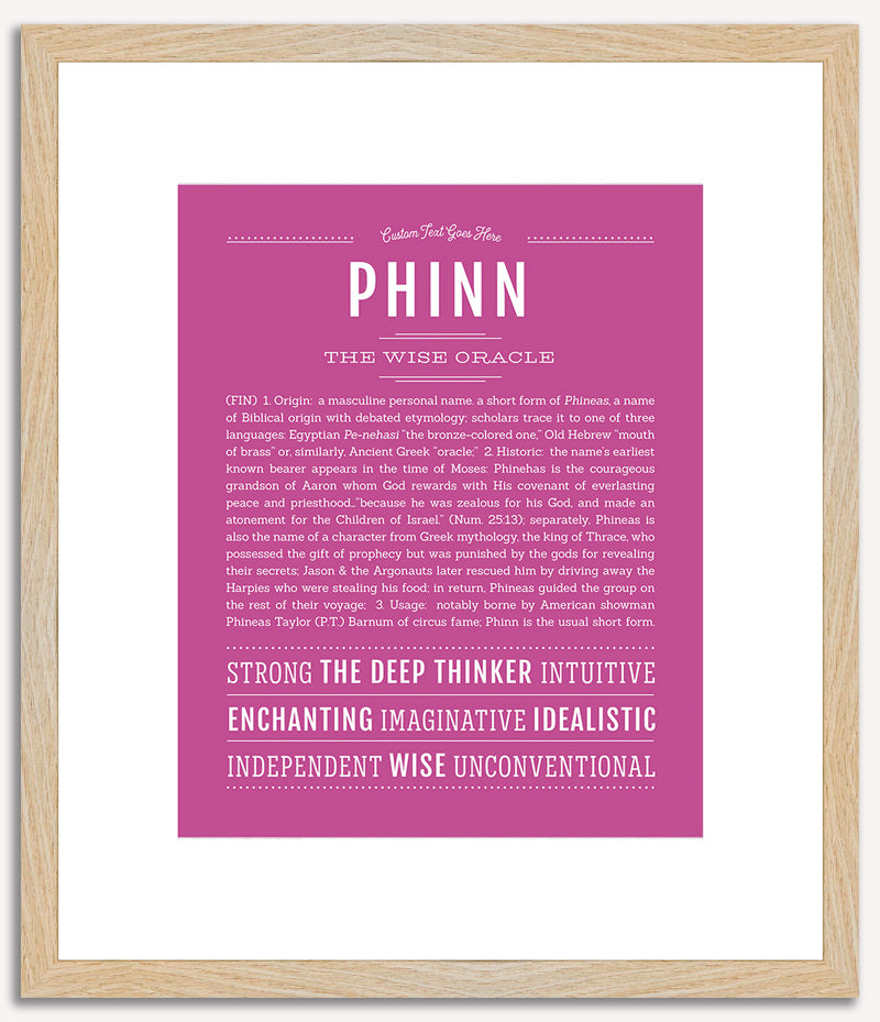 Phinn | Name Art Print