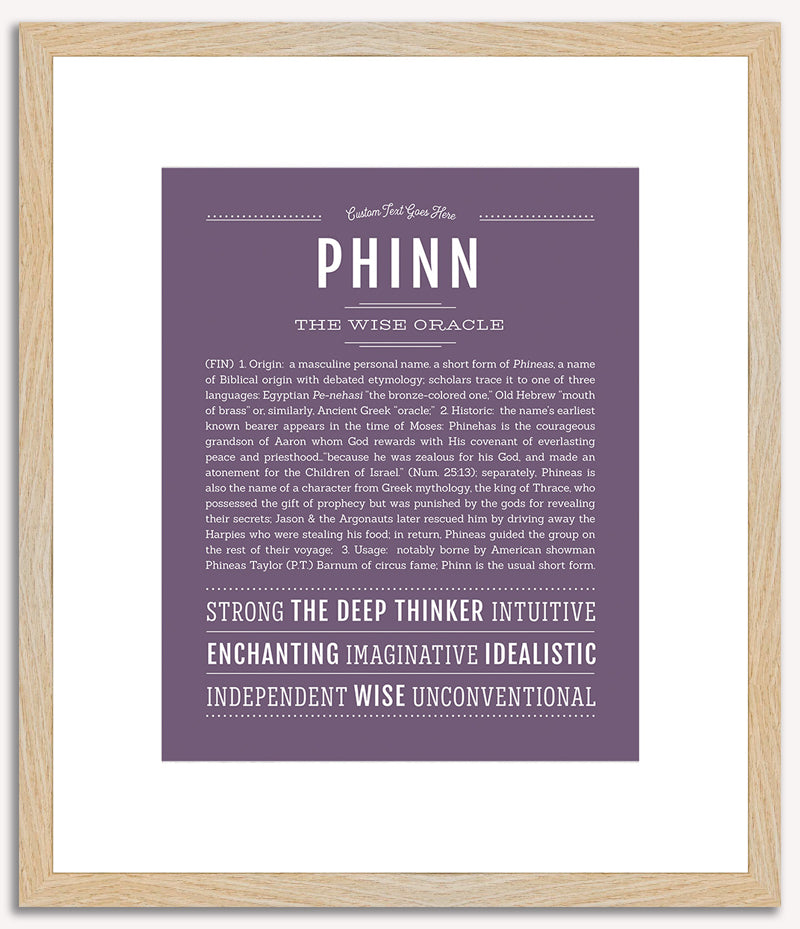 Phinn | Name Art Print